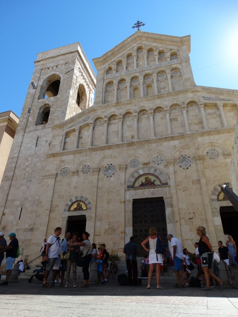 La catedral de Santa María en Cagliari
