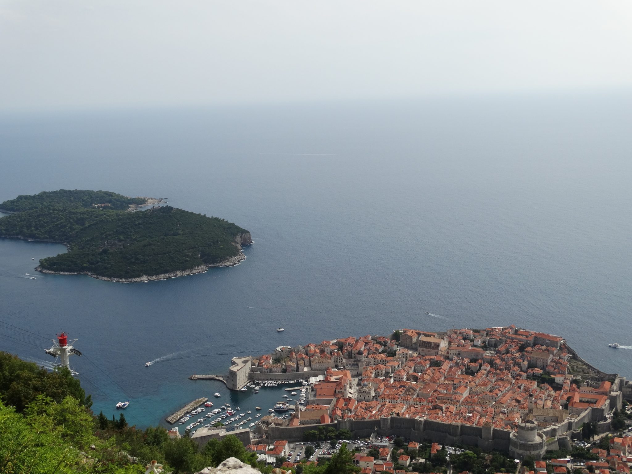 Miradores de Dubrovnik y museo de la guerra de la independencia croata